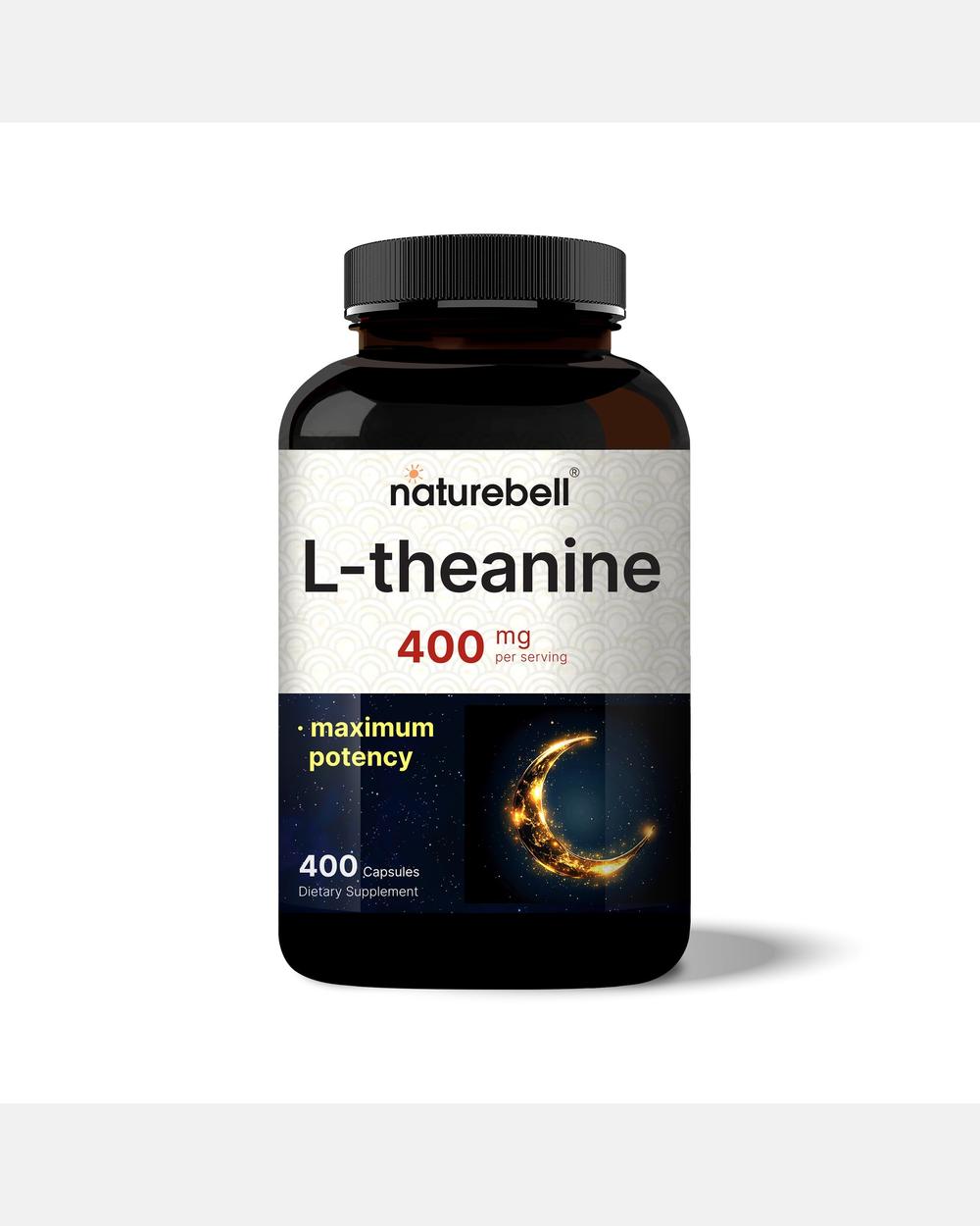 L-Teanina 400 mg por porción – 400 Cápsulas – NatureBell