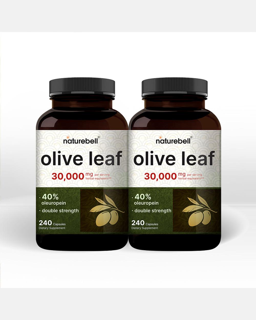 Extracto de Hoja de Olivo 30.000 mg - Pack x2 (480 Cápsulas) - NatureBell