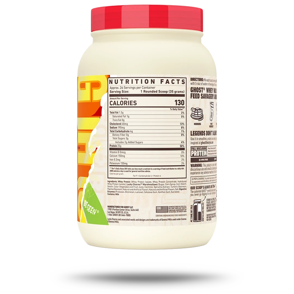 Whey x LUCKY CHARMS™ Leche de Cereal - GHOST