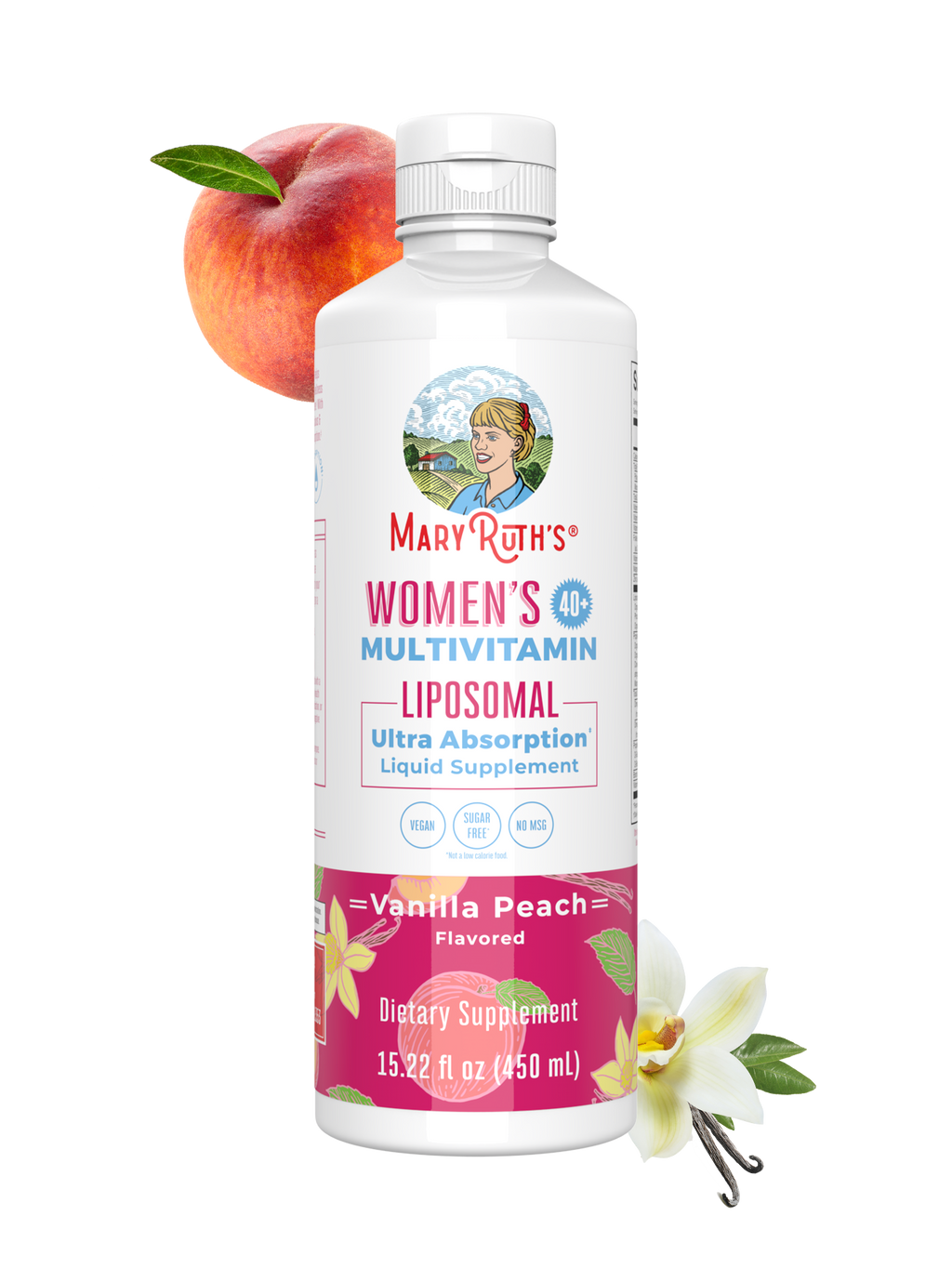Multivitamínico Liposomal para Mujer 40+ - MaryRuth Organics
