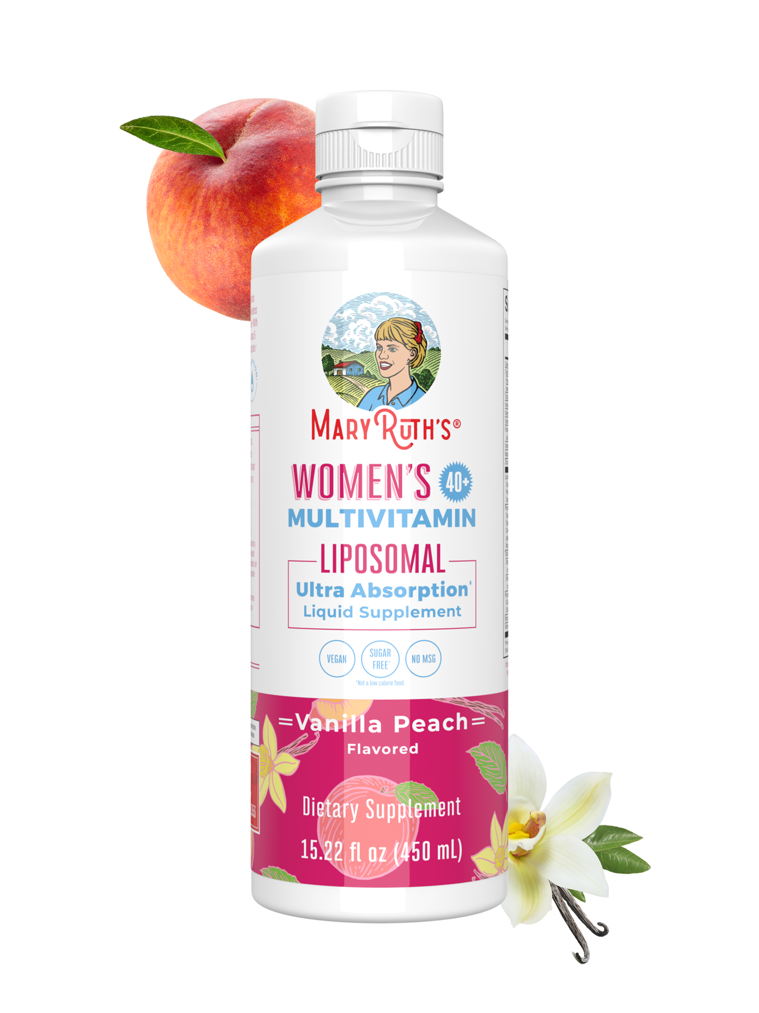 Multivitamínico Liposomal para Mujer 40+ - MaryRuth Organics