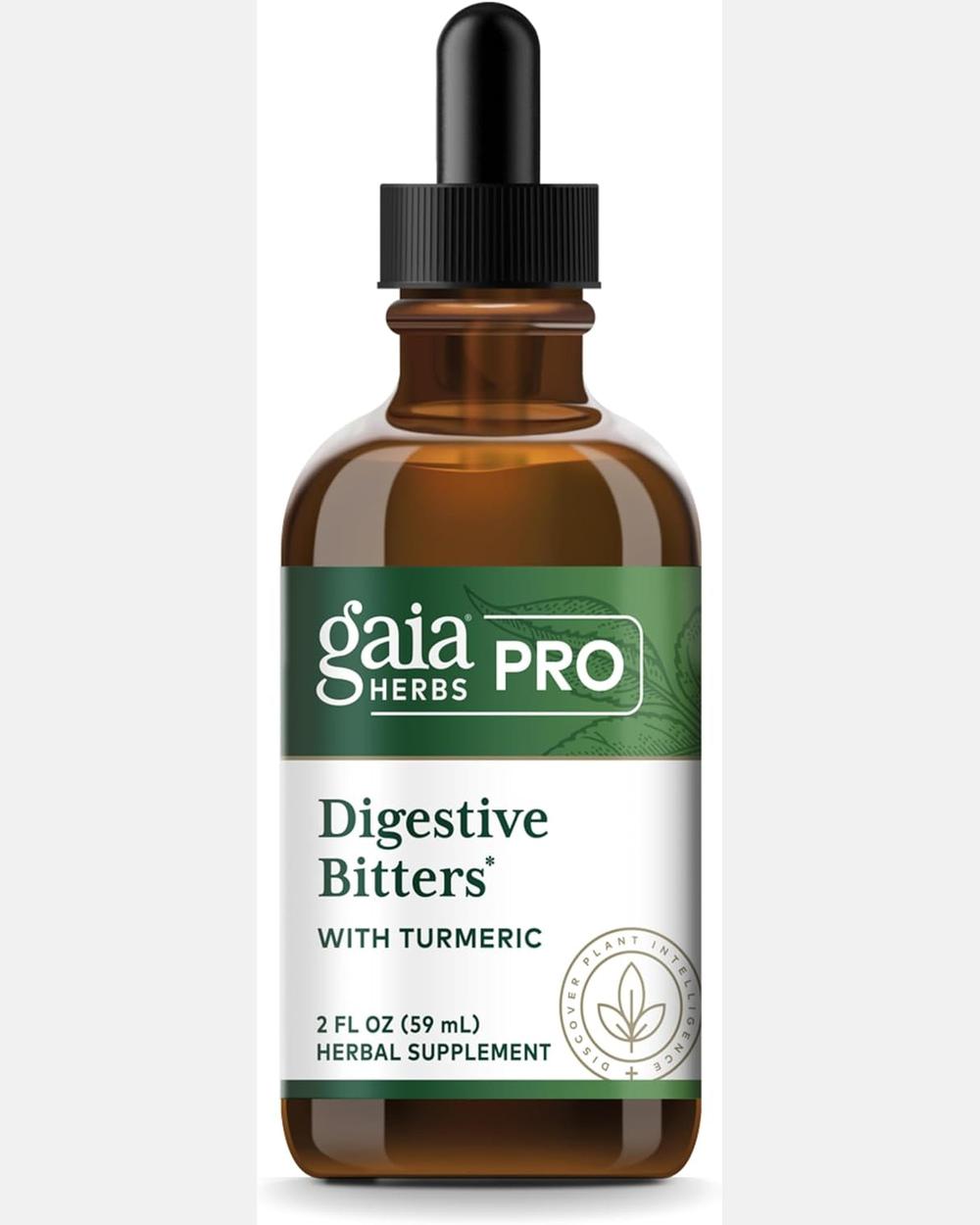 Pro Digestive Bitters with Turmeric – 2 Fl Oz (59 mL) | Gaia Herbs