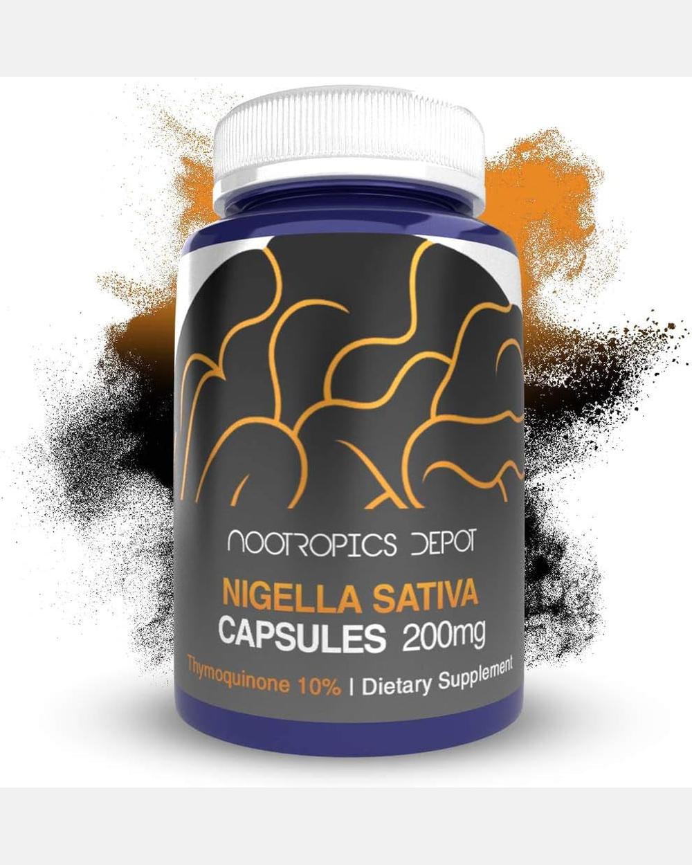 Nigella Sativa Extract 200mg 60 Cápsulas - Nootropics Depot