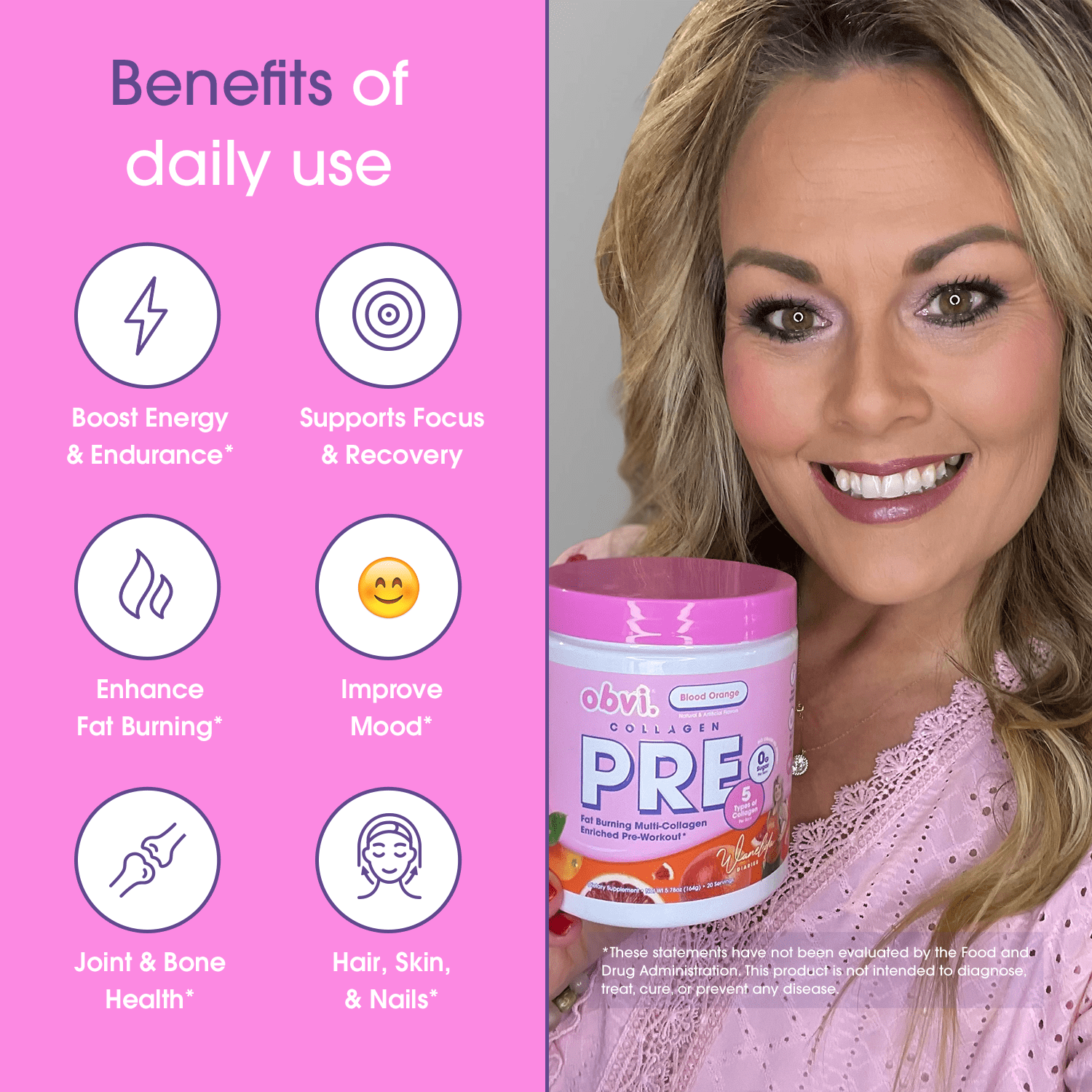 Collagen Pre Workout | Blood Orange