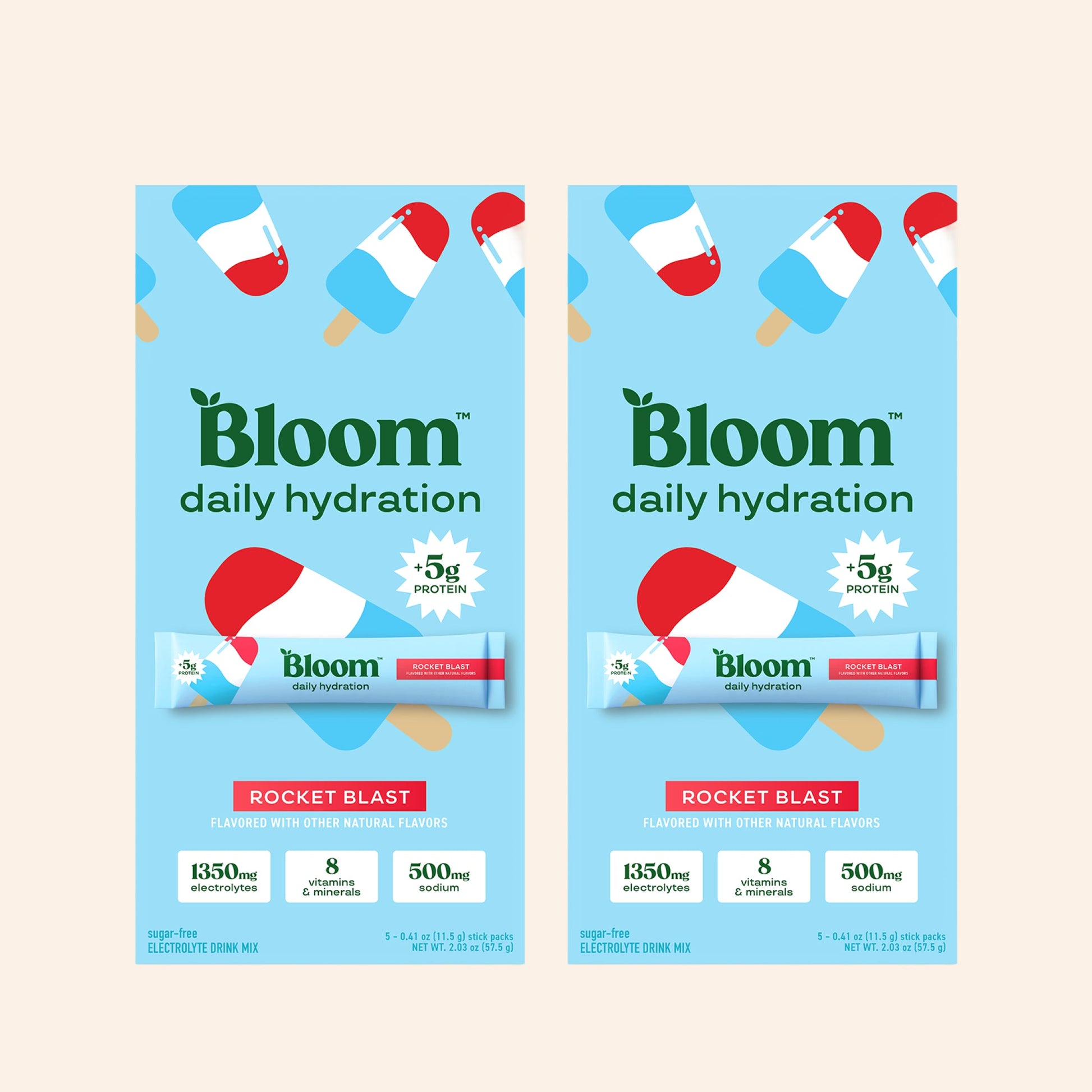 Sticks de Hidratación Diaria - Bloom Nutrition