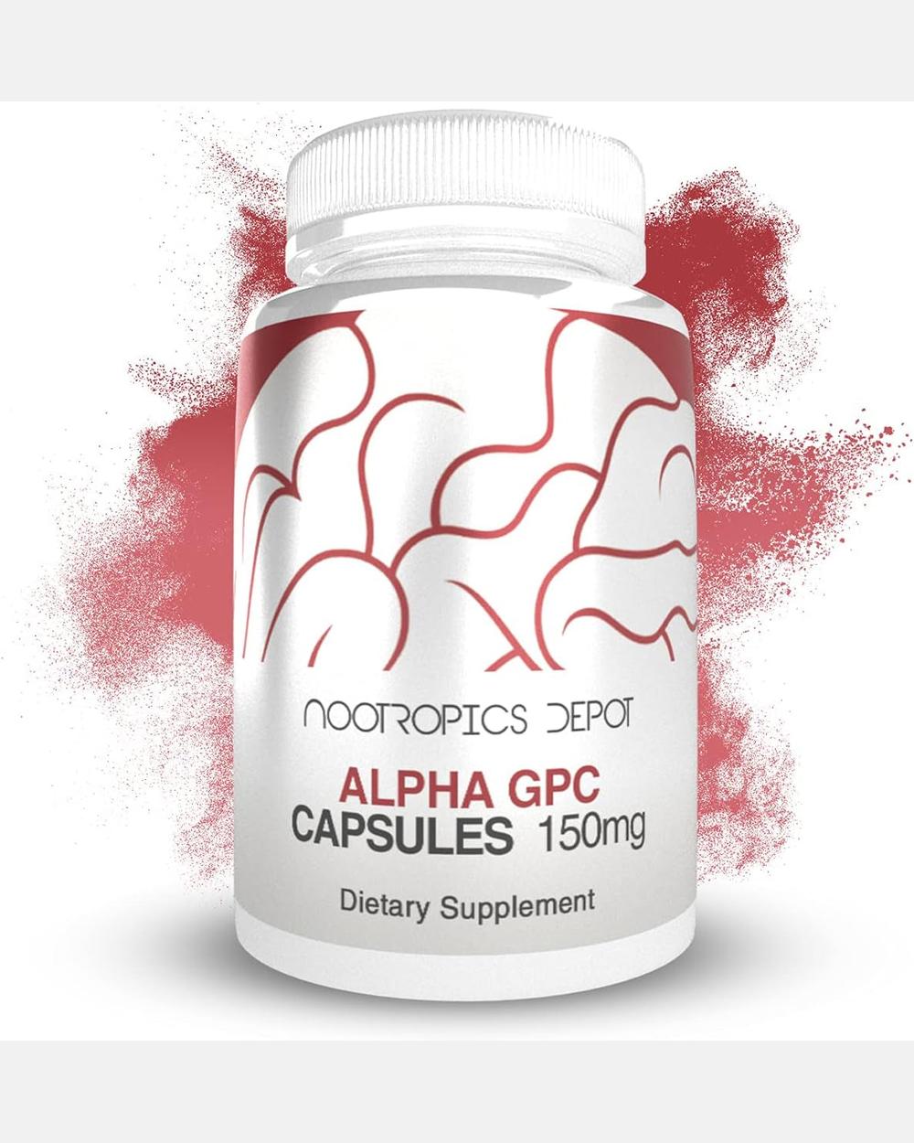 Alpha GPC 150mg | 60 Cápsulas | Choline | Nootropics Depot