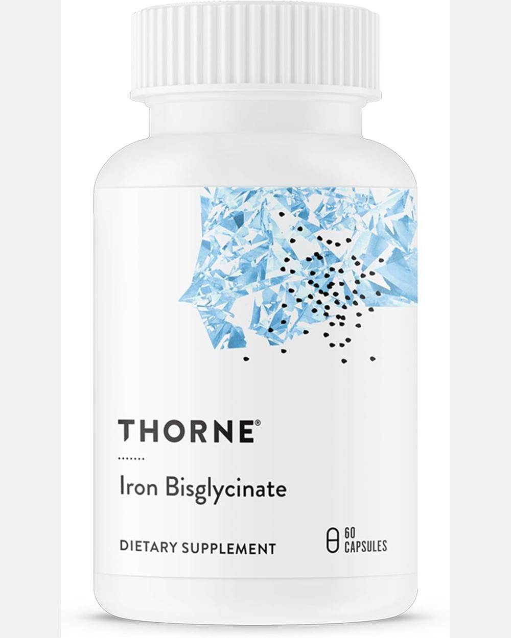 Iron Bisglycinate 25 mg 60 Cápsulas Thorne