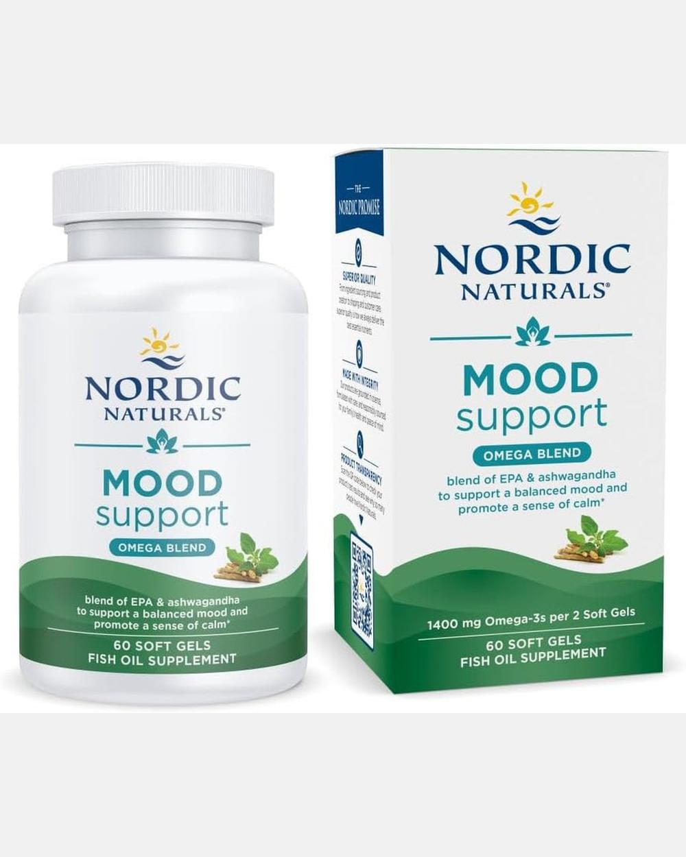 Mood Support Omega Blend 60 Nordic Naturals