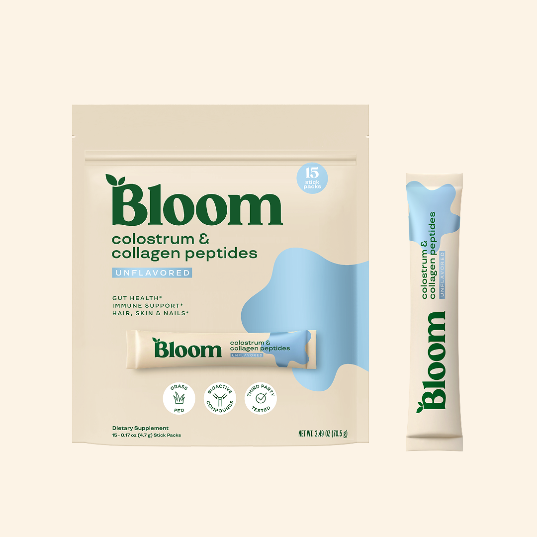 Calostro y Péptidos de Colágeno - Bloom Nutrition