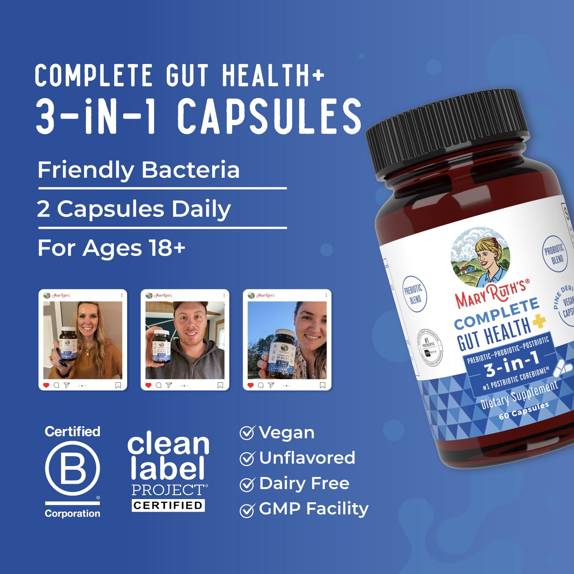 Salud Intestinal Completa+ - MaryRuth Organics