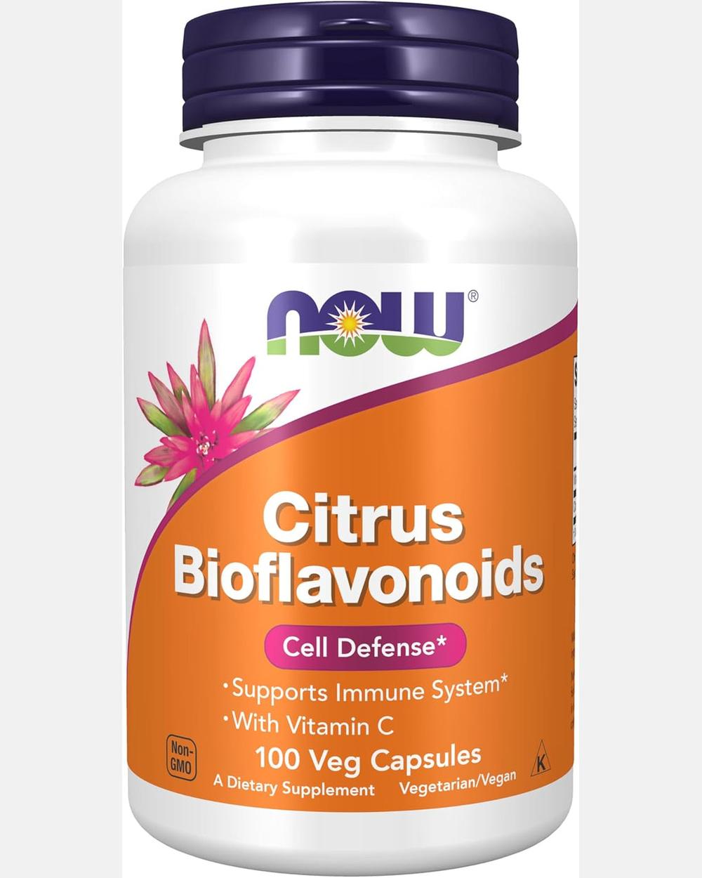 Citrus Bioflavonoids 700mg – Inmunidad y Salud Celular - NOW Foods