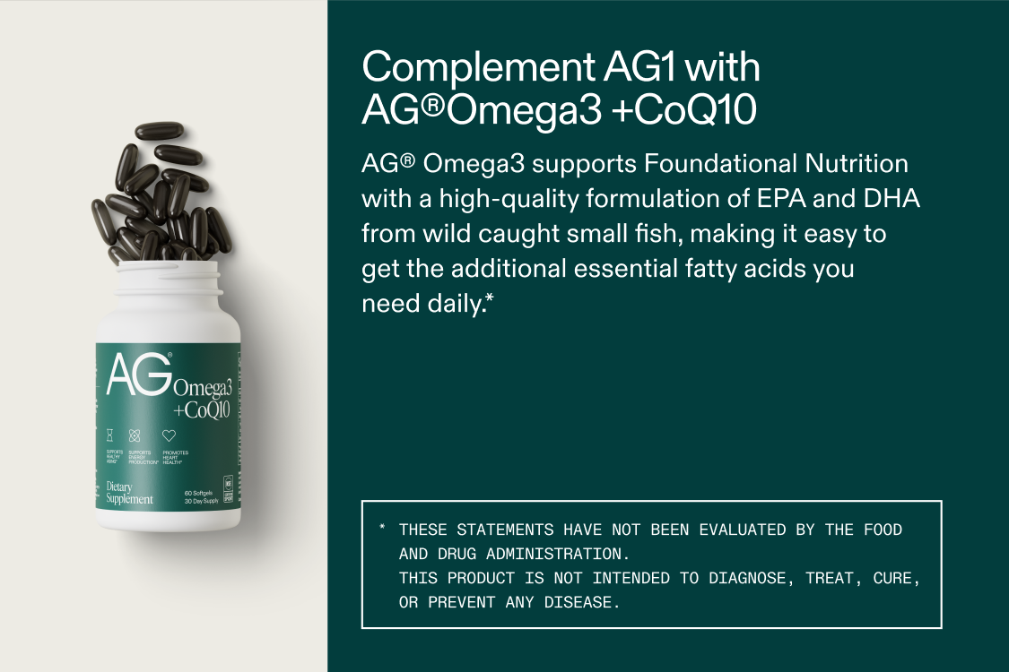 AG Omega3 + CoQ10 - AG1