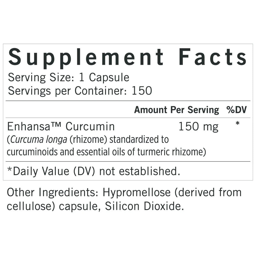 Enhansa (Enhanced Absorption Curcumin) 150 Mg - Lee Silsby