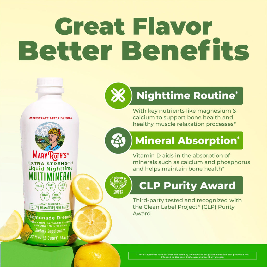 Multimineral Nocturno Extra Fuerza - MaryRuth Organics