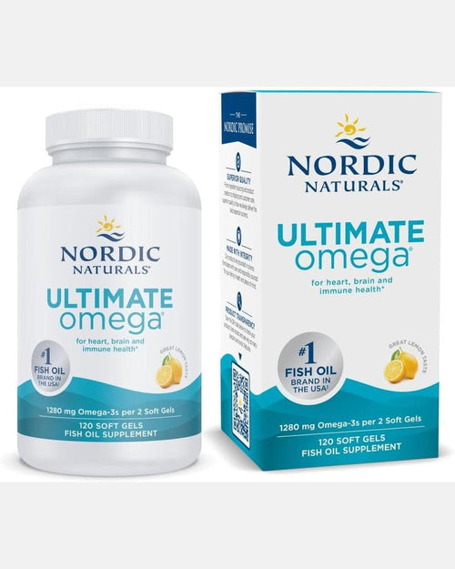 Ultimate Omega 1280mg 120 Lemon Nordic Naturals