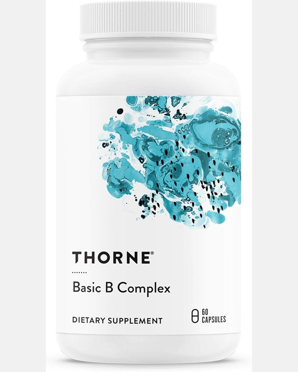 Basic B-Complex 60 Caps Vitamina B y Colina Thorne