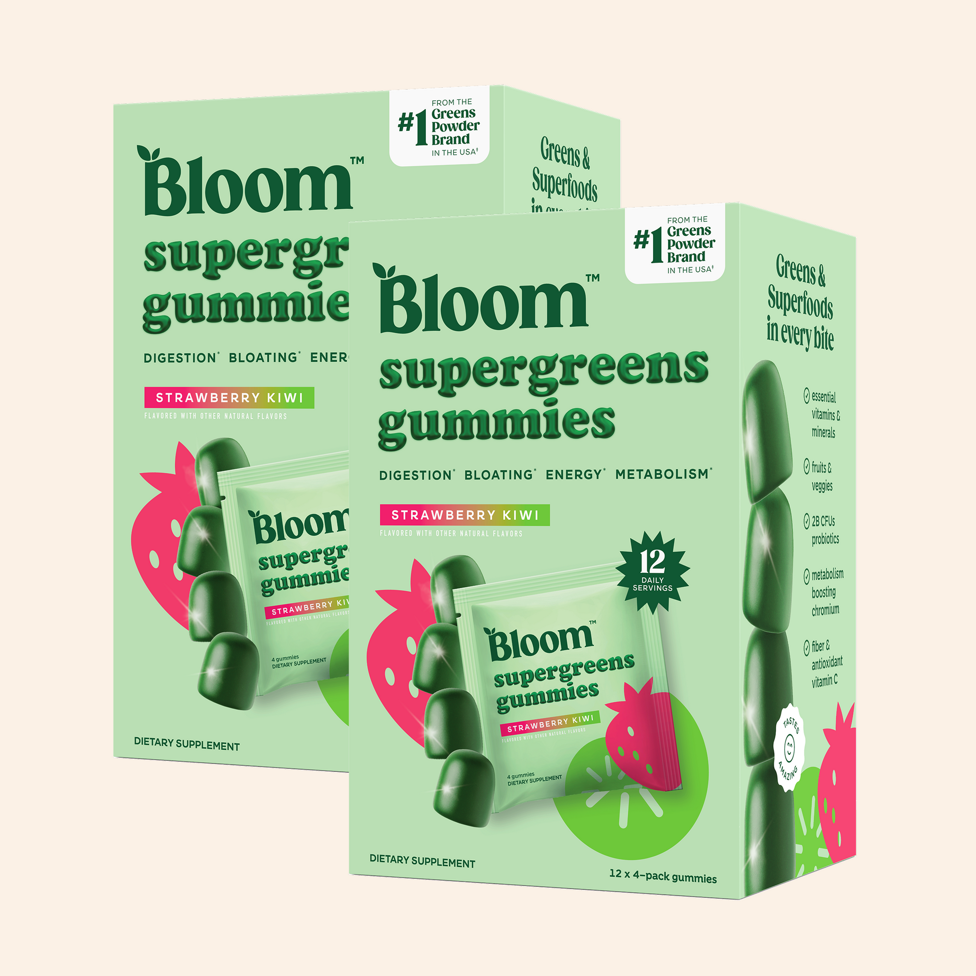 Gomitas Supergreens - Bloom Nutrition