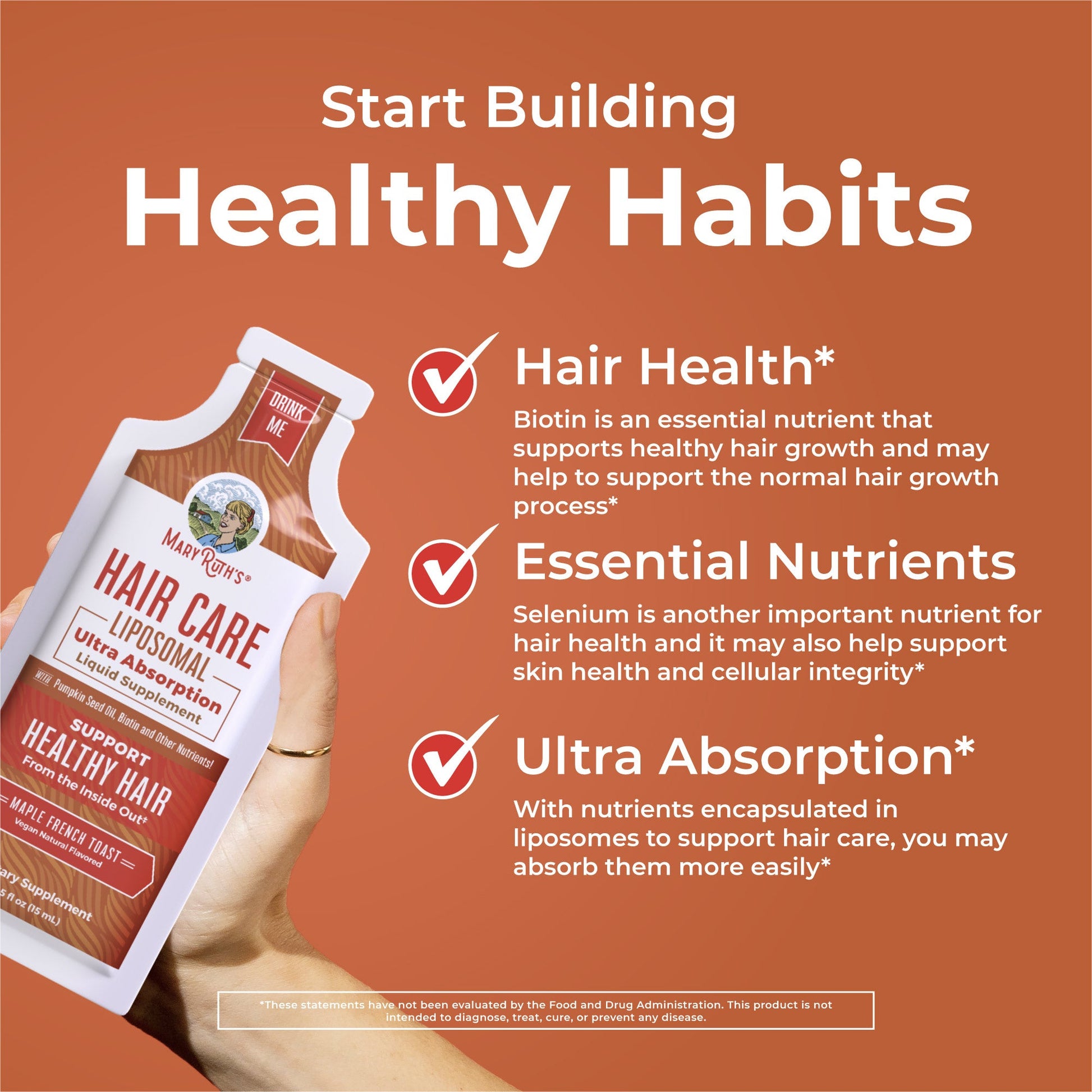 Cuidado Capilar Liposomal - MaryRuth Organics
