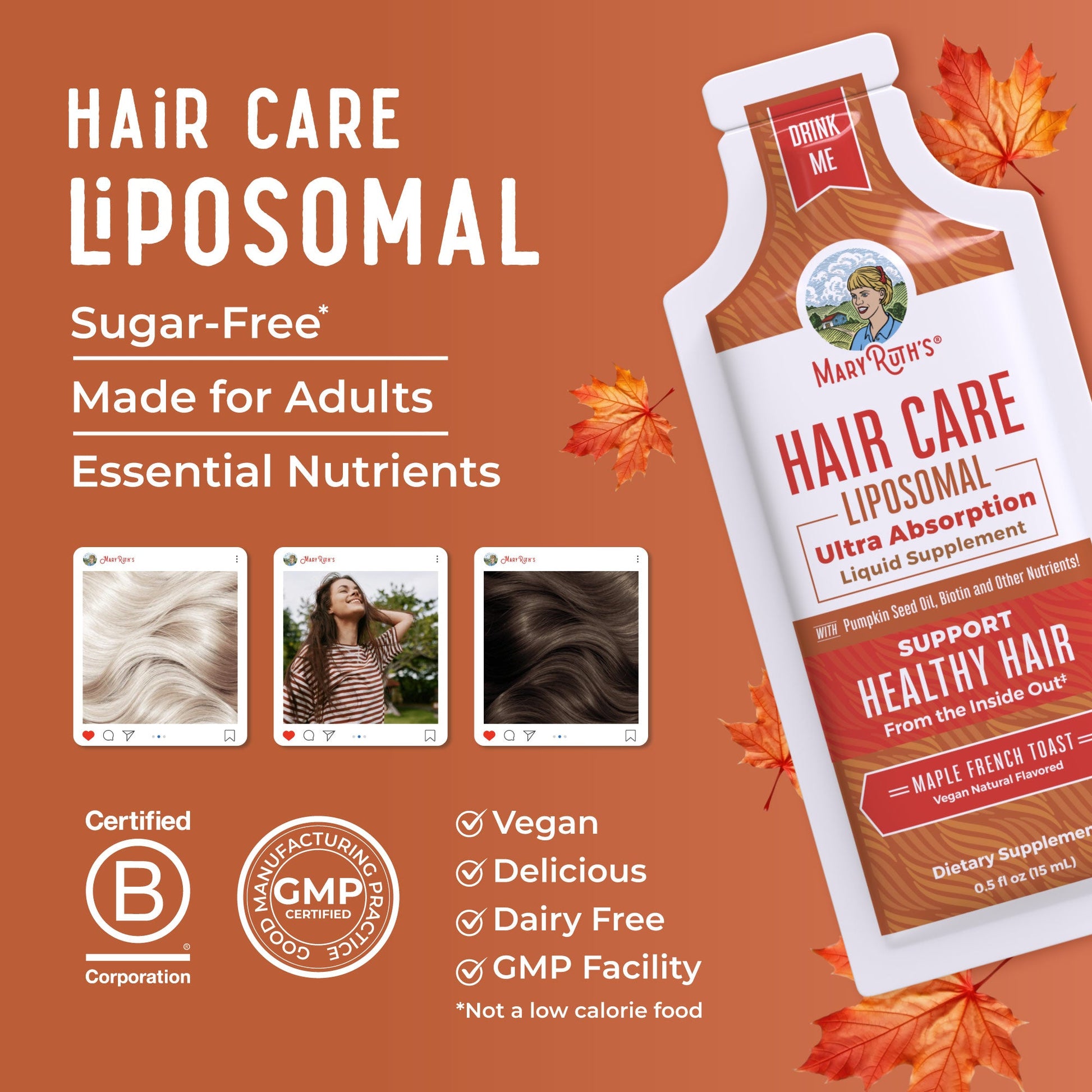 Cuidado Capilar Liposomal - MaryRuth Organics