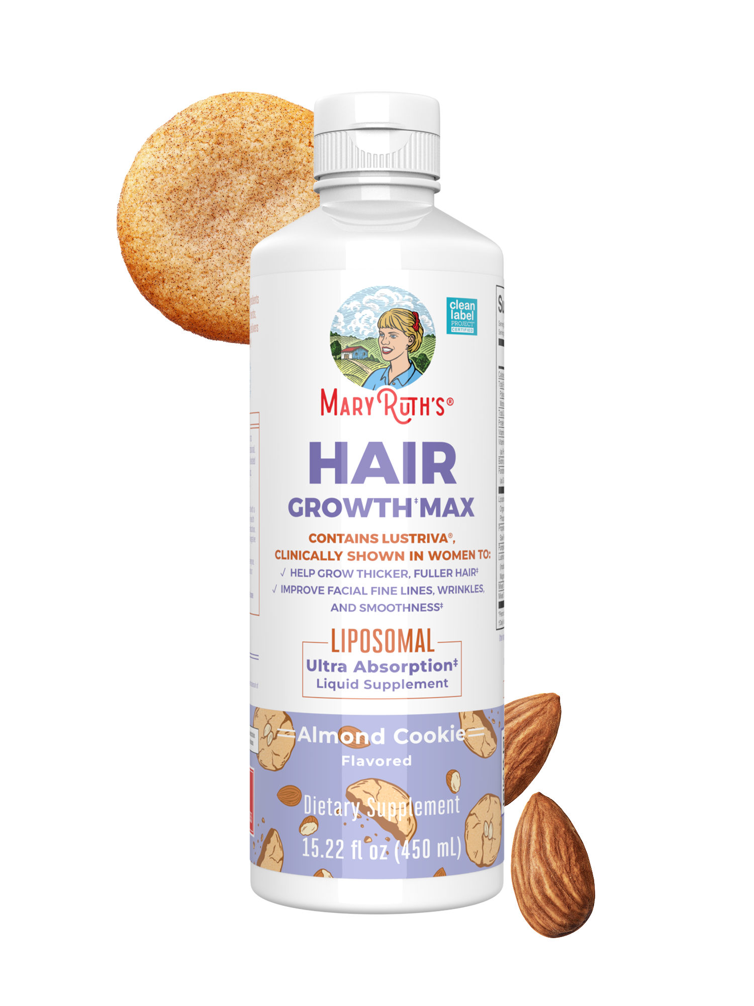 Crecimiento Capilar Max Liposomal - MaryRuth Organics