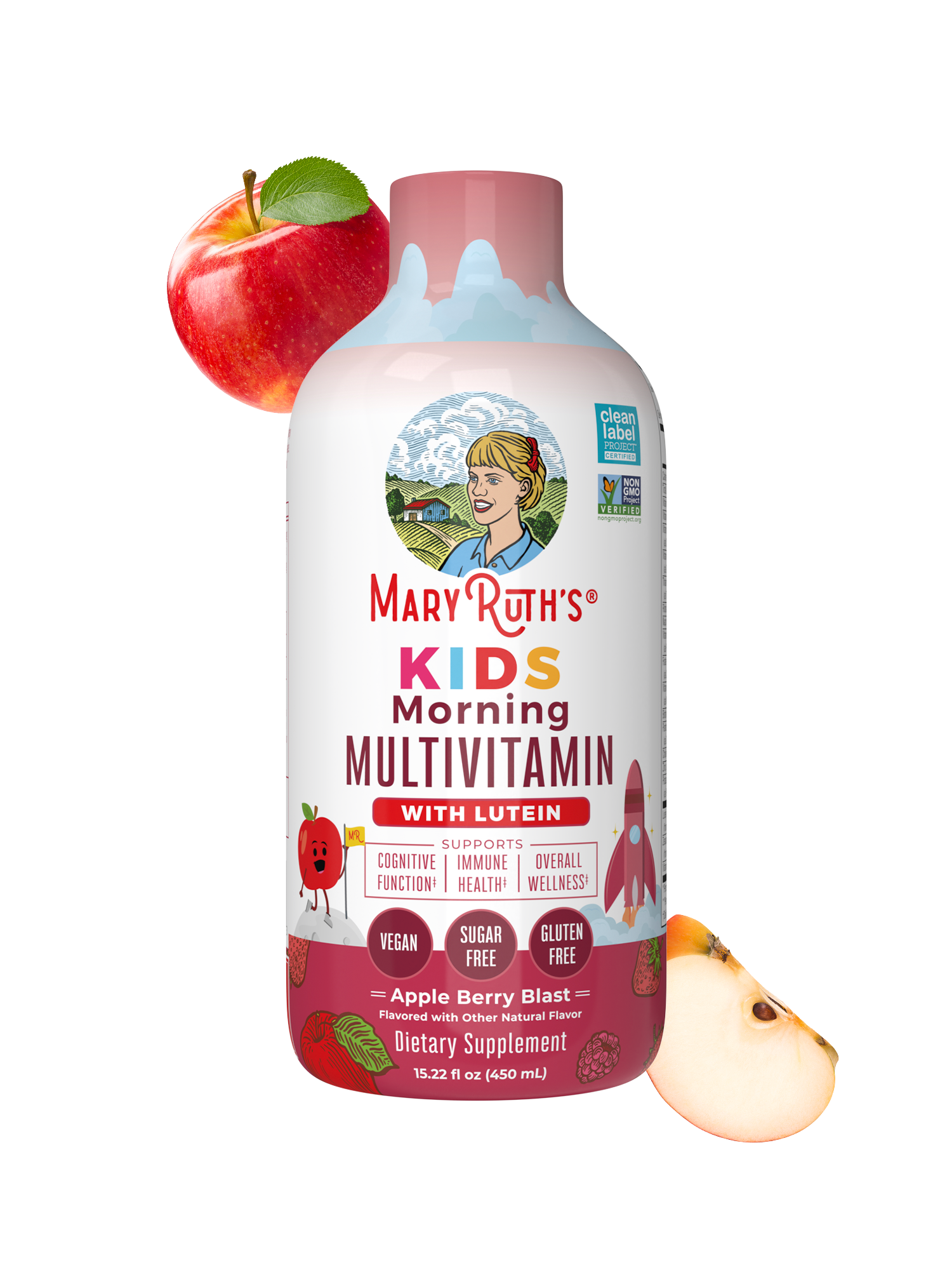 Multivitamínico Líquido Matutino para Niños - MaryRuth Organics