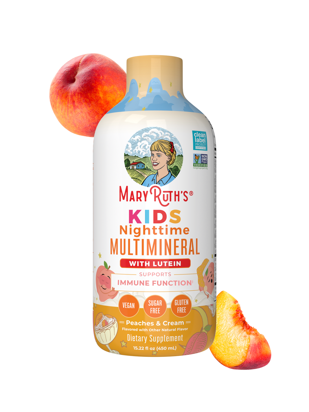 Multimineral Líquido Nocturno para Niños - MaryRuth Organics