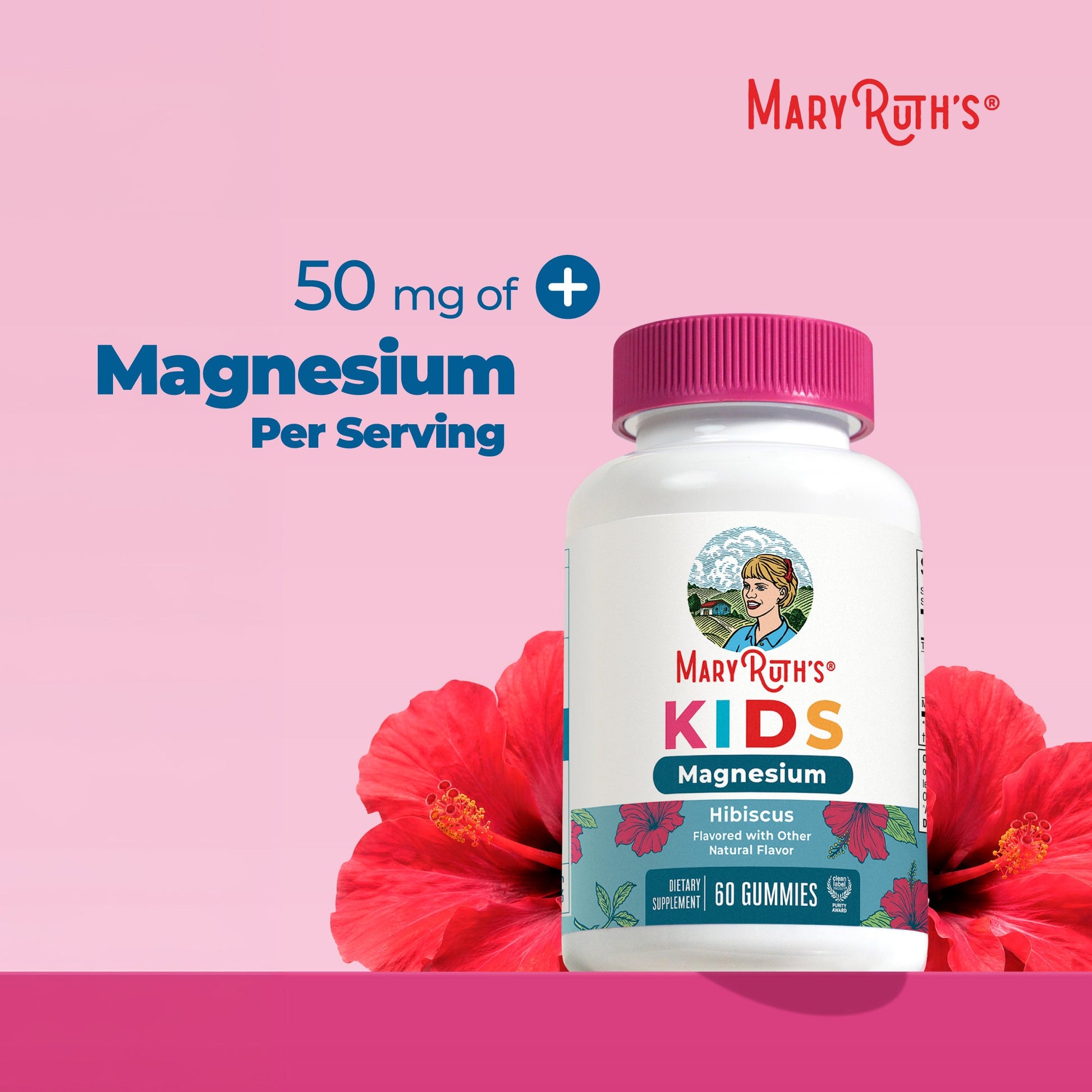 Gomitas de Magnesio para Niños - MaryRuth Organics