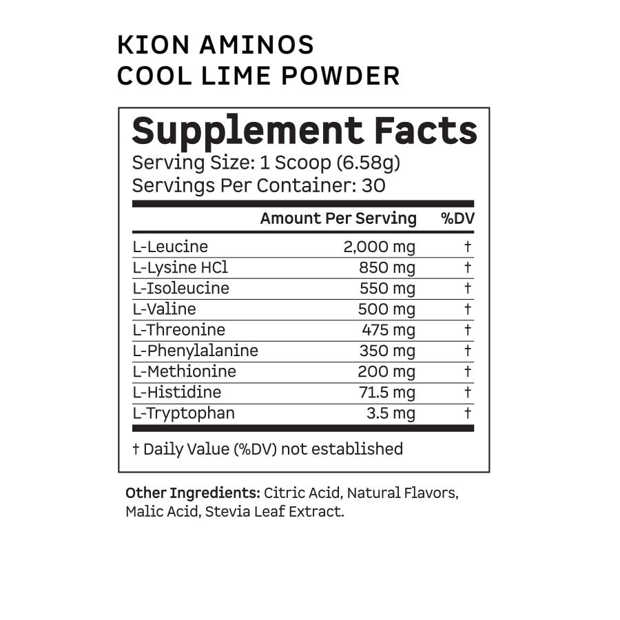 Aminos en Polvo 197grs - Kion