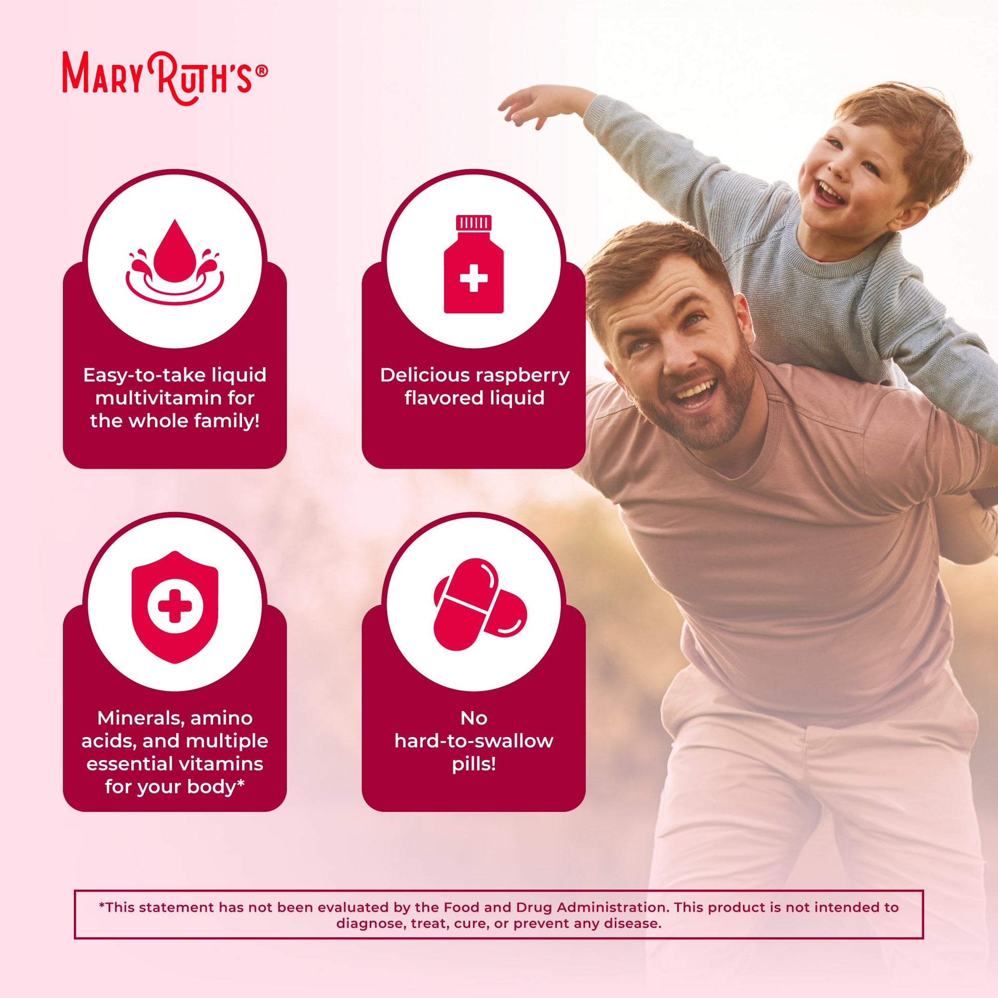 Multivitamínico Líquido Matutino - MaryRuth Organics