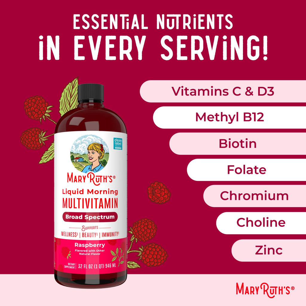 Multivitamínico Líquido Matutino - MaryRuth Organics