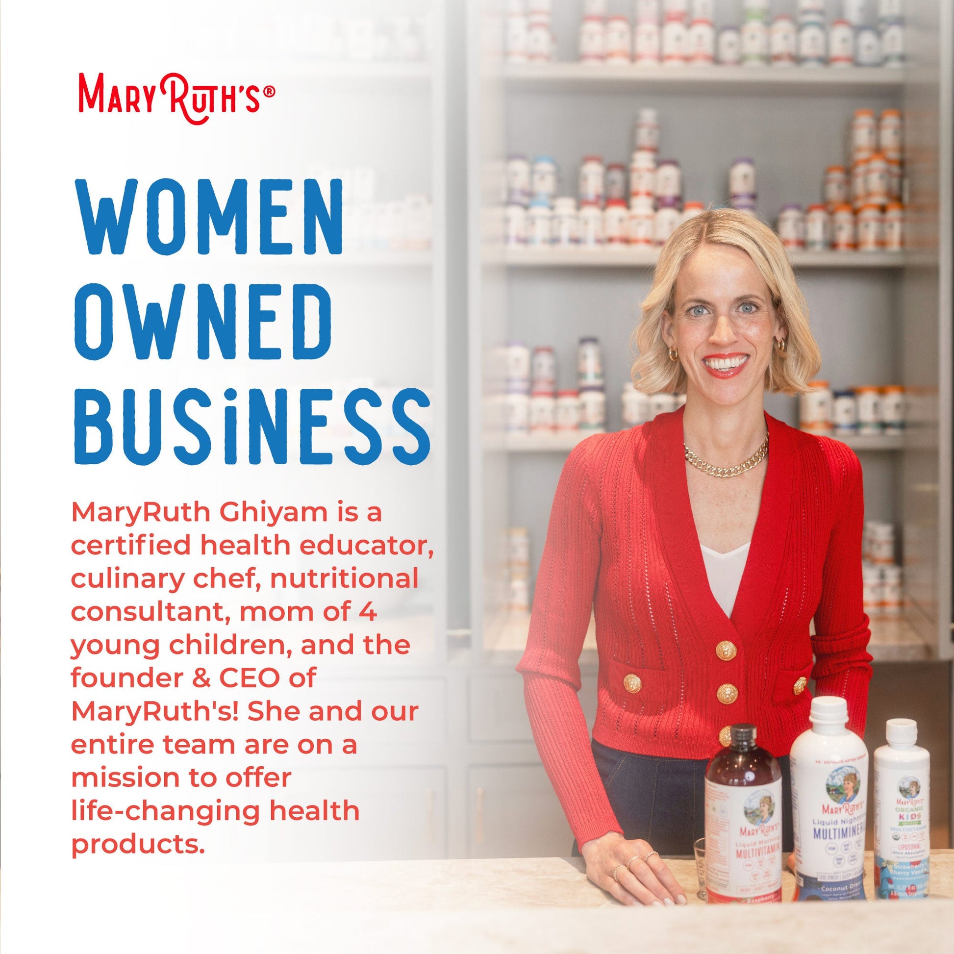 Multivitamínico Líquido Matutino Essentials+ - MaryRuth Organics