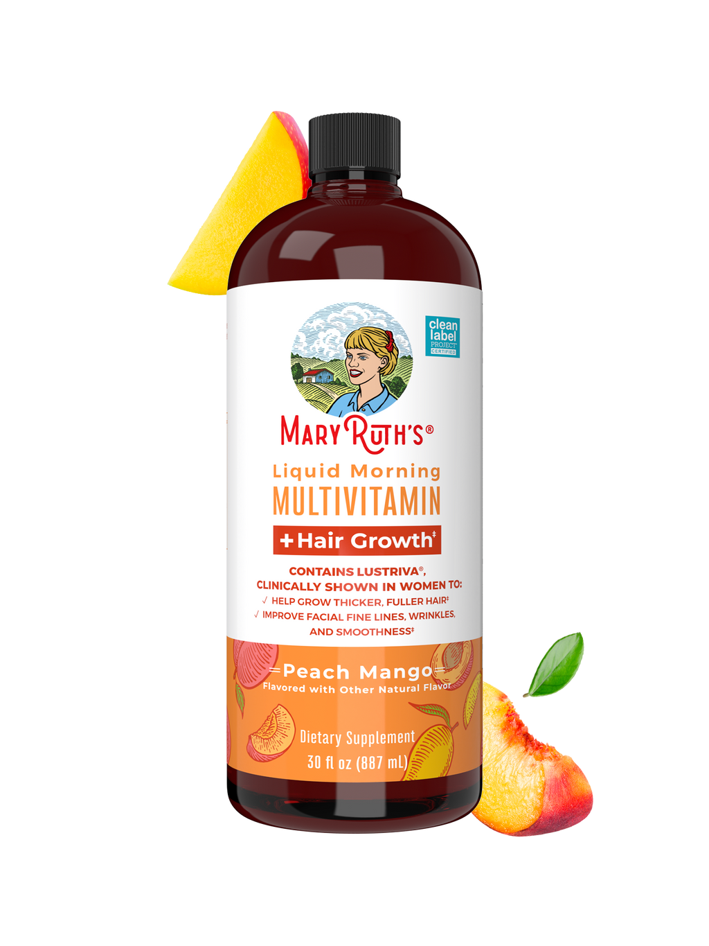 Multivitamínico Líquido Matutino + Crecimiento Capilar - MaryRuth Organics