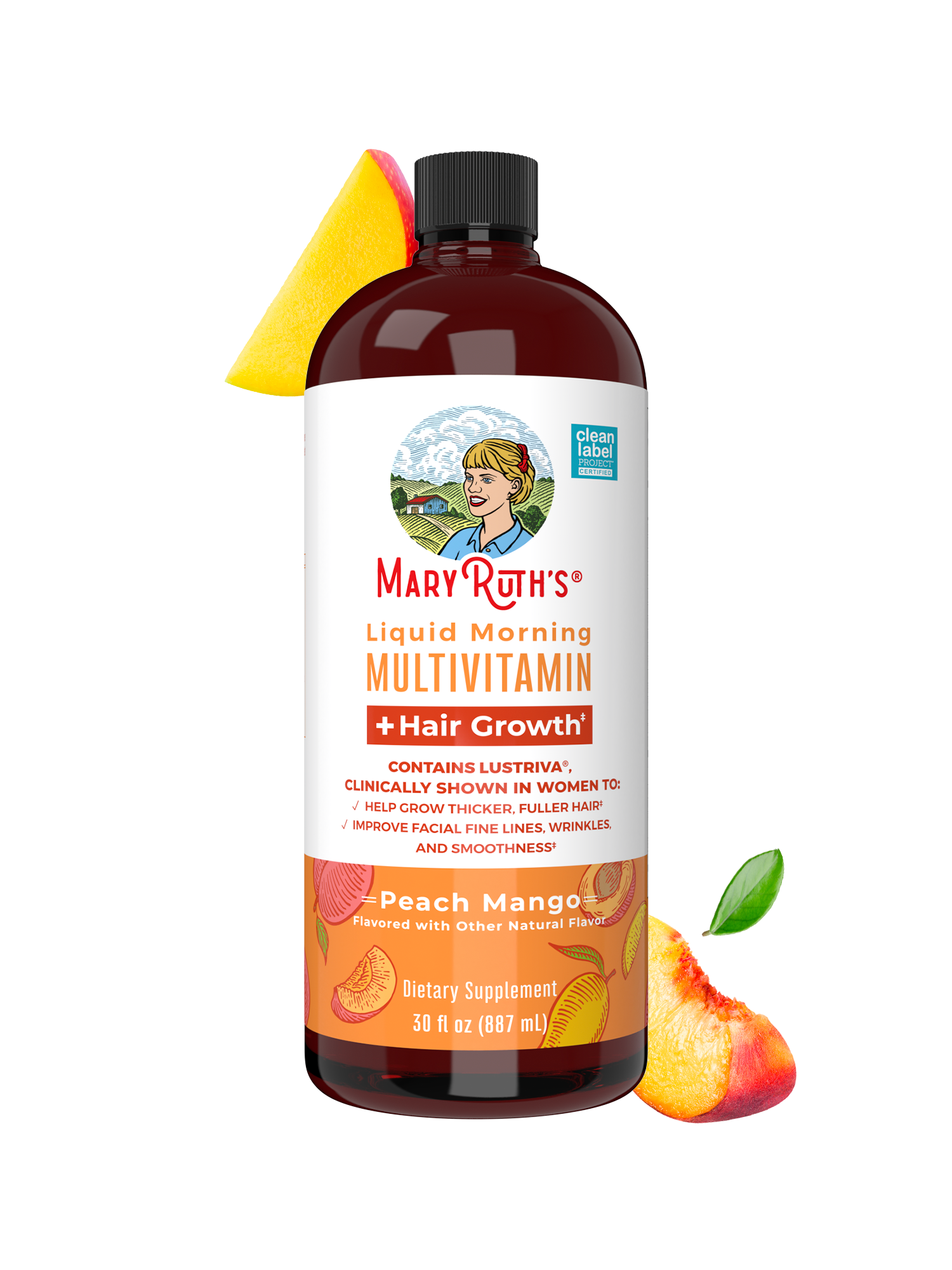 Multivitamínico Líquido Matutino + Crecimiento Capilar - MaryRuth Organics