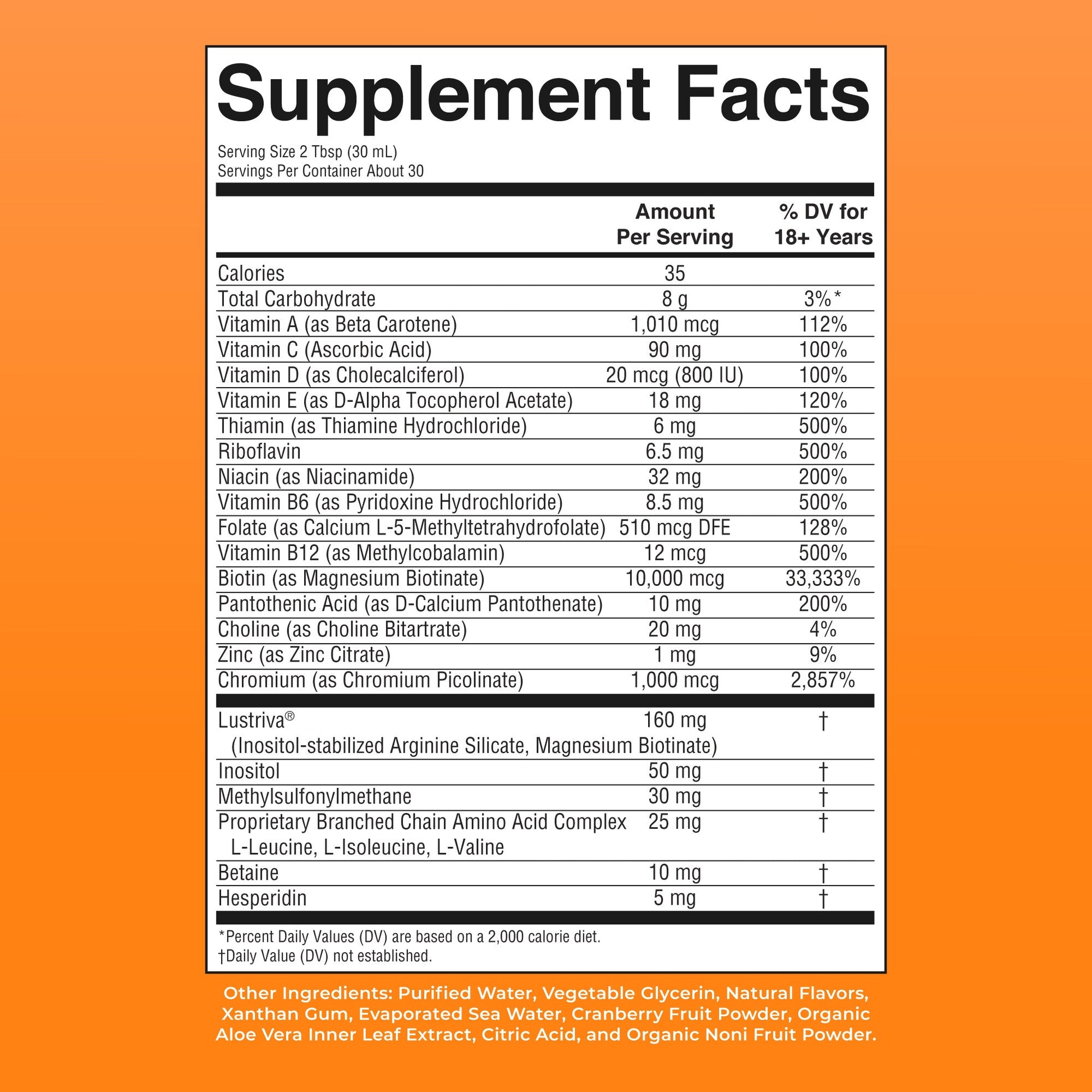 Multivitamínico Líquido Matutino + Crecimiento Capilar - MaryRuth Organics