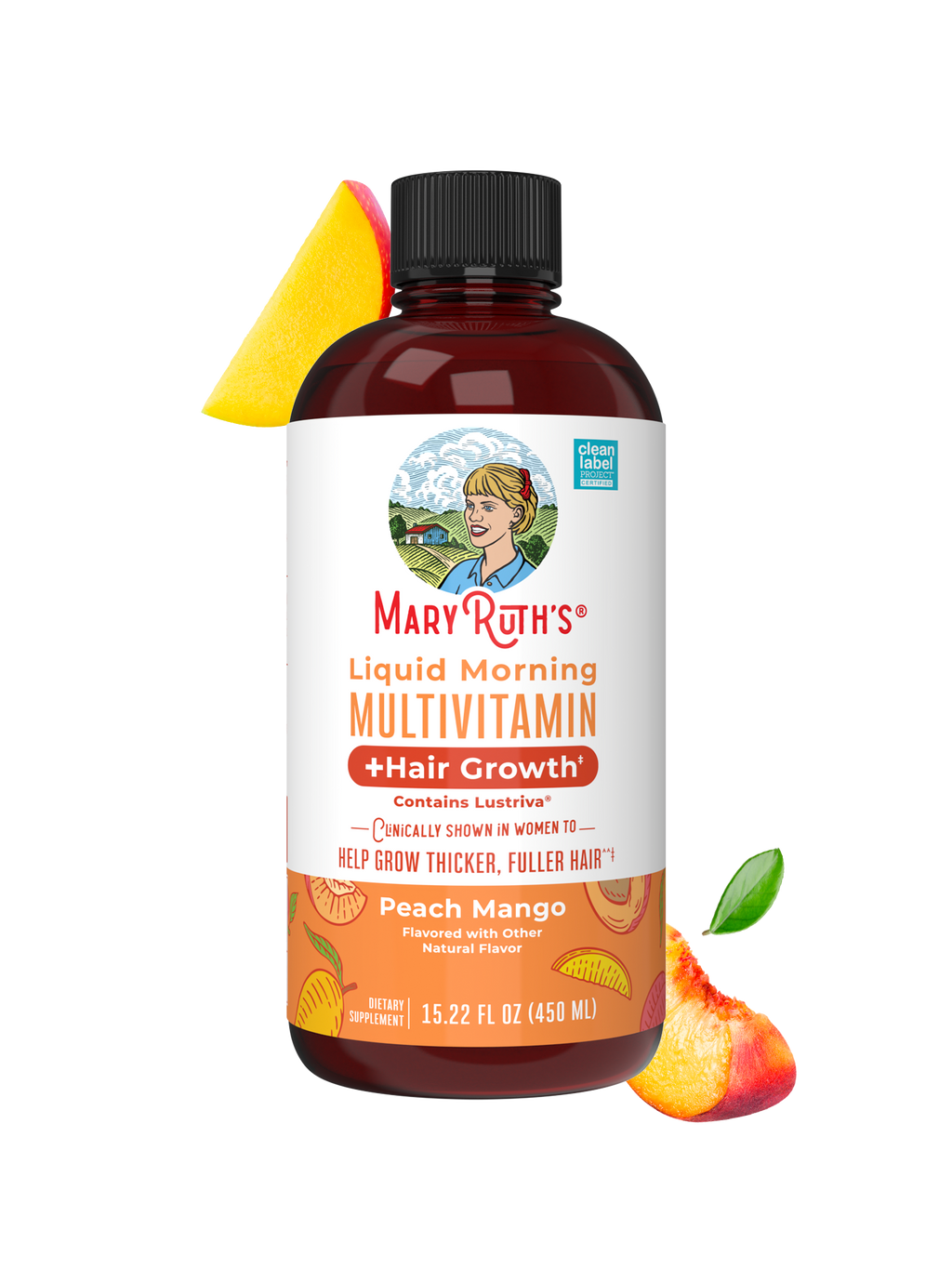 Multivitamínico Líquido Matutino + Crecimiento Capilar - MaryRuth Organics