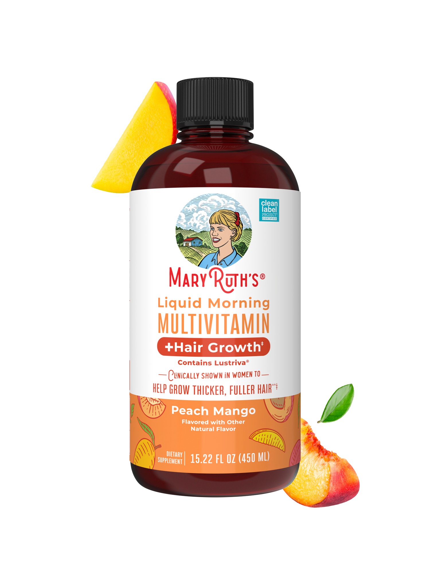 Multivitamínico Líquido Matutino + Crecimiento Capilar - MaryRuth Organics