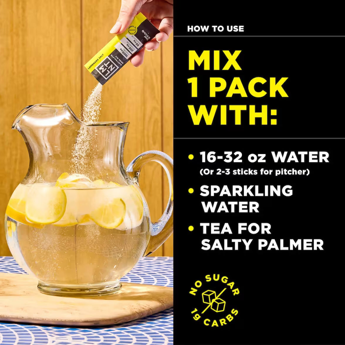 Electrolitos Drink Mix Limonada x30 - LMNT