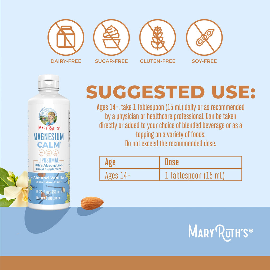 Magnesio Calm Liposomal - MaryRuth Organics