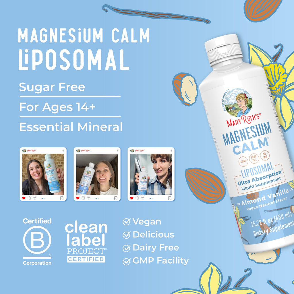 Magnesio Calm Liposomal - MaryRuth Organics