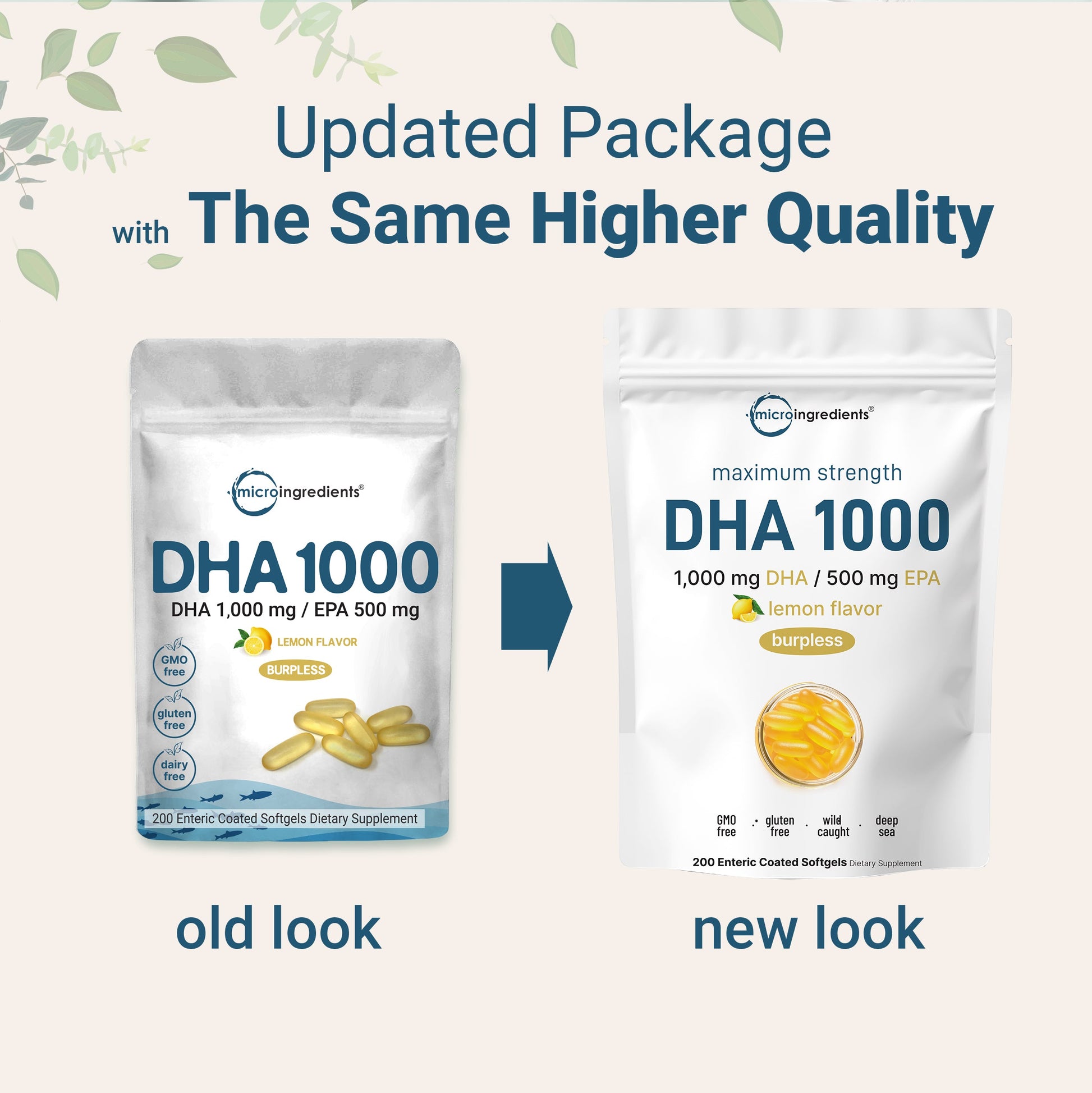 Aceite de Pescado Omega-3 DHA - Micro Ingredients