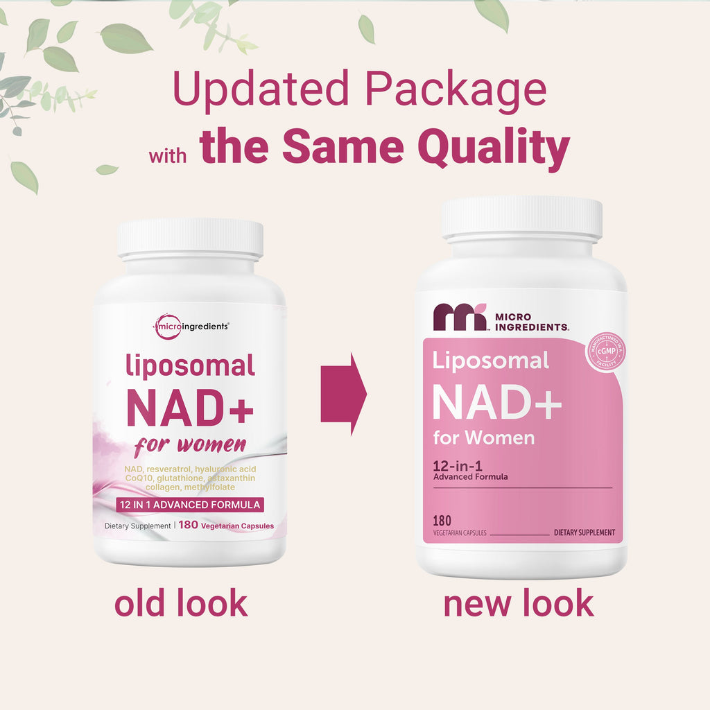 Complejo NAD+ Liposomal para Mujer - Micro Ingredients
