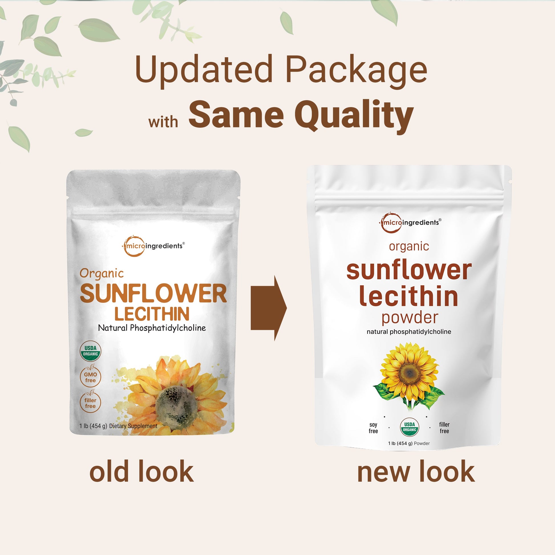 Lecitina de Girasol Orgánica - Micro Ingredients