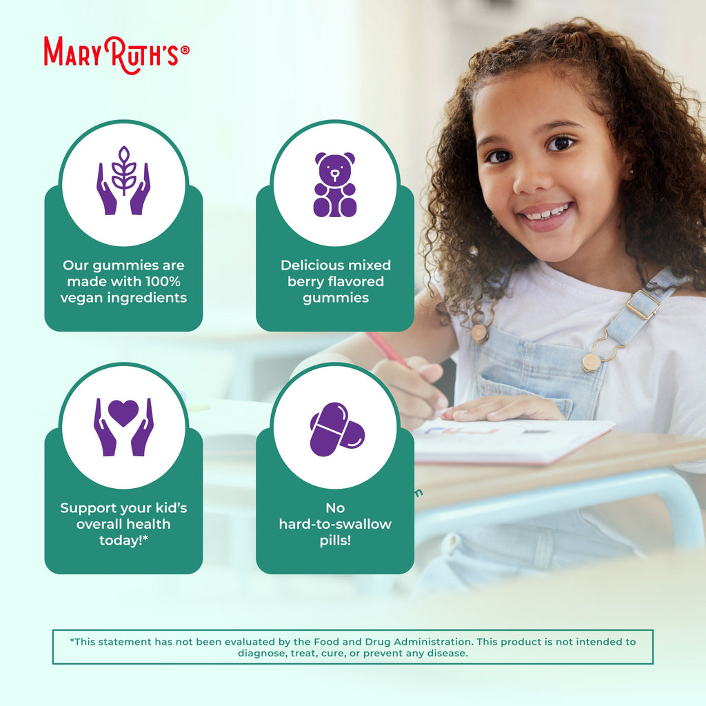 Gomitas Orgánicas de Inmunidad para Niños - MaryRuth Organics