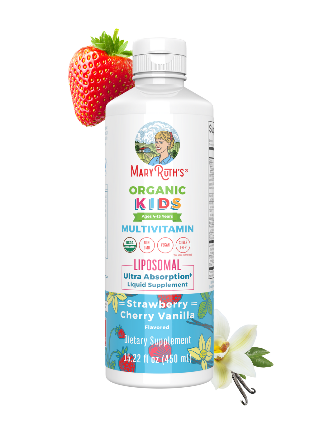 Multivitamínico Orgánico Liposomal para Niños - MaryRuth Organics