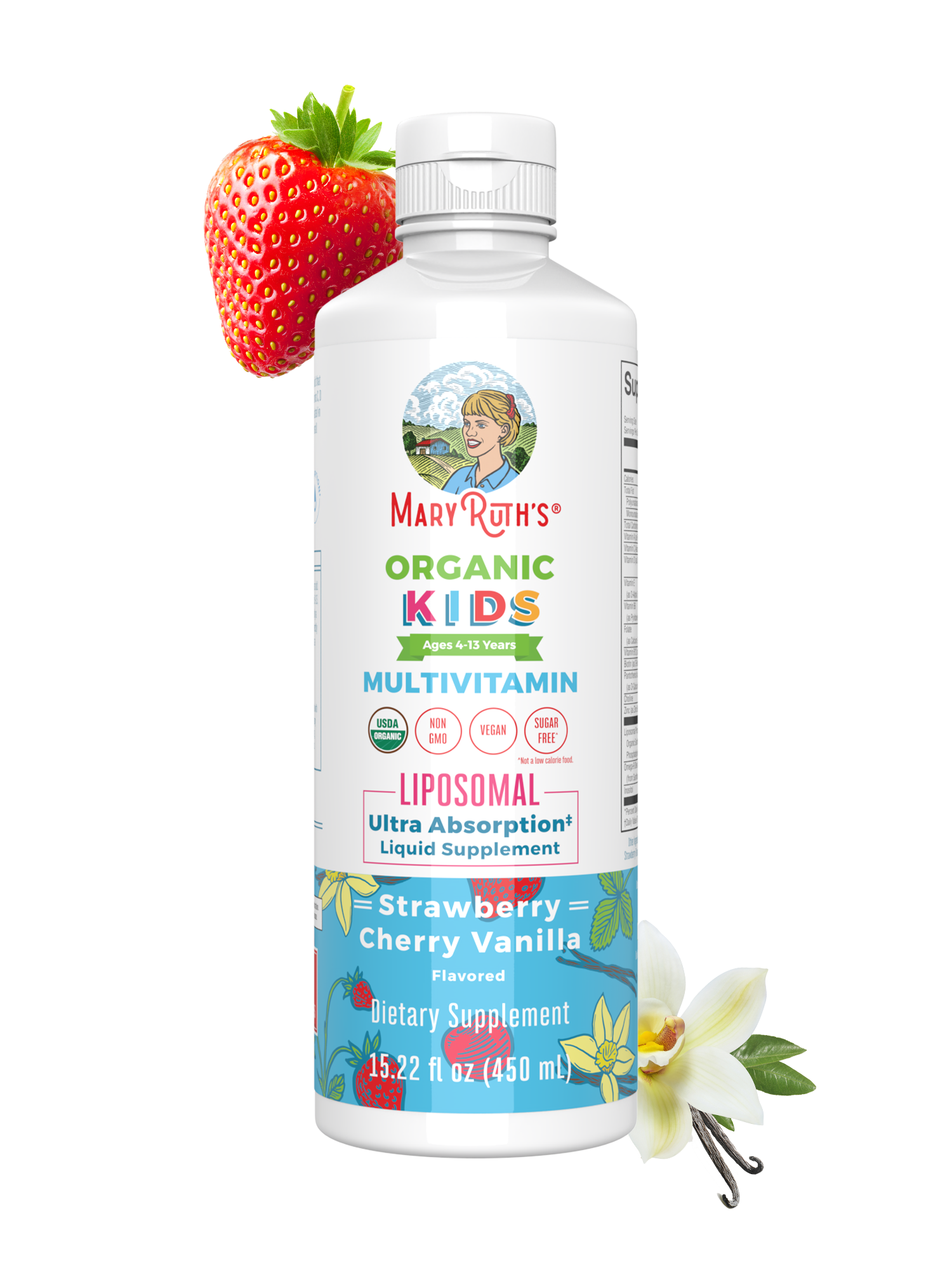 Multivitamínico Orgánico Liposomal para Niños - MaryRuth Organics