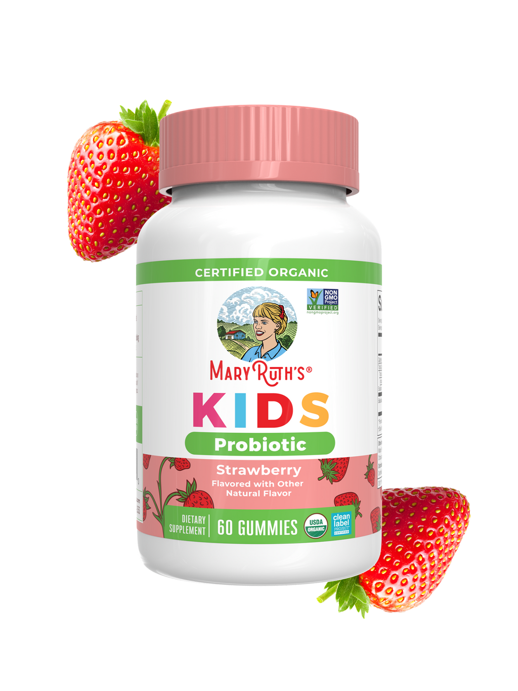 Gomitas Probióticas Orgánicas para Niños - MaryRuth Organics