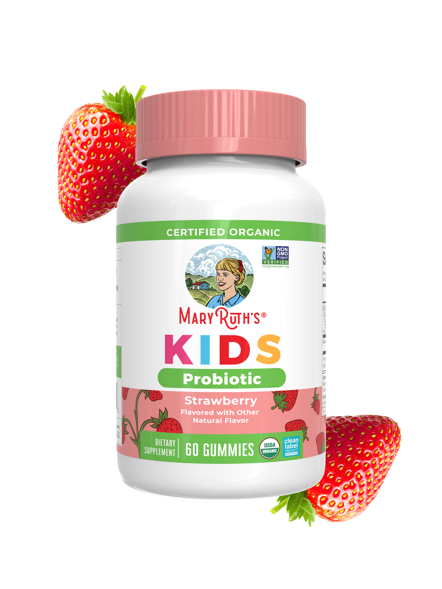 Gomitas Probióticas Orgánicas para Niños - MaryRuth Organics