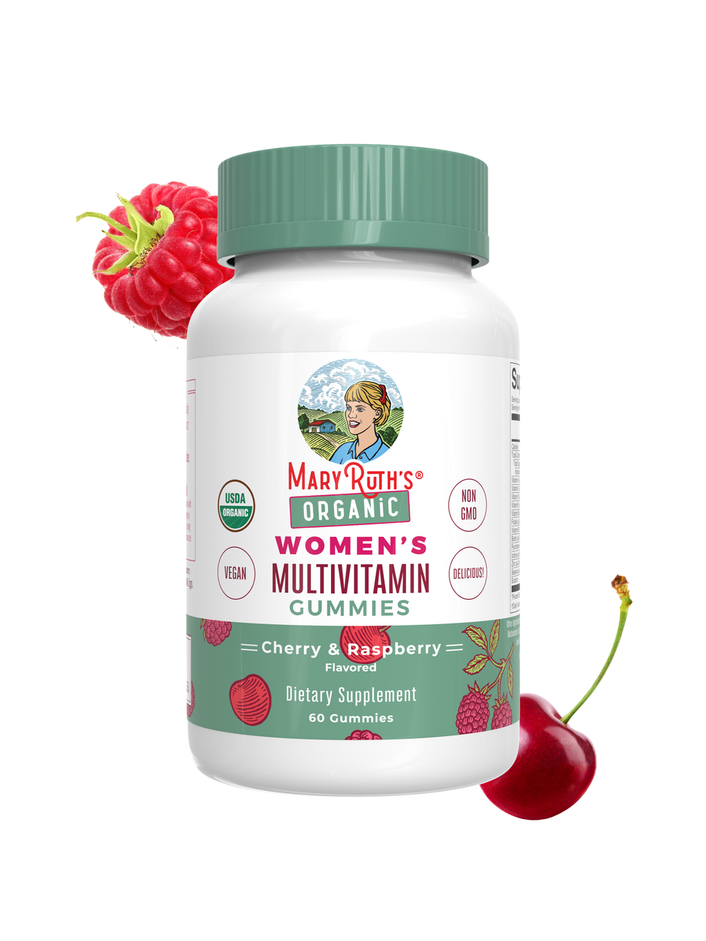 Gomitas Multivitamínicas Orgánicas para Mujer - MaryRuth Organics