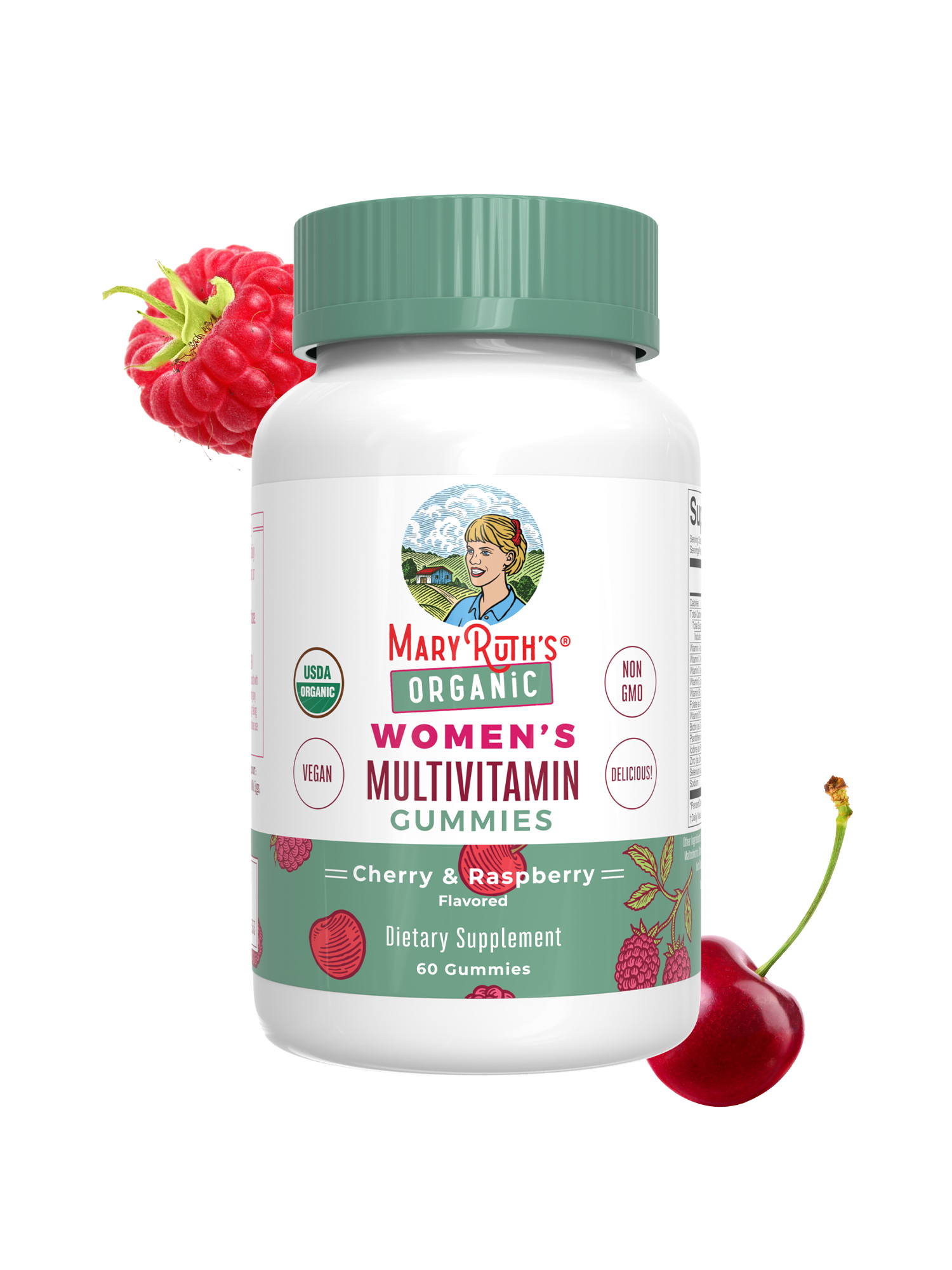 Gomitas Multivitamínicas Orgánicas para Mujer - MaryRuth Organics