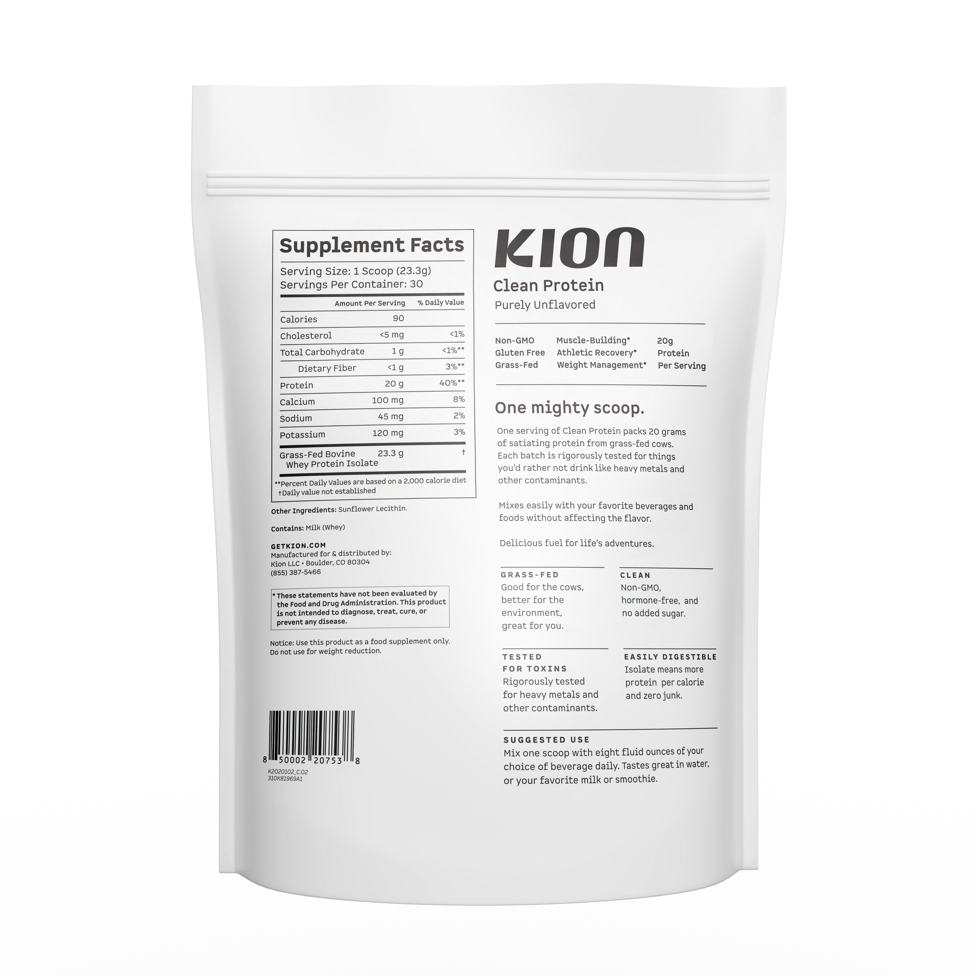 Clean Protein 732 grs - Kion